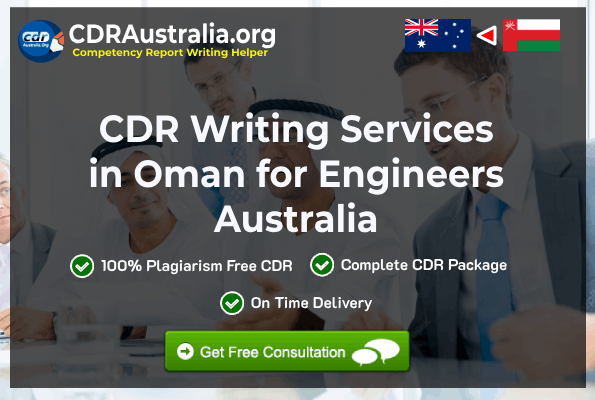 CDR Writing Services in Oman for Engineers Australia 1