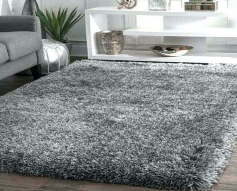 gray shaggy soft rug 1 768x620