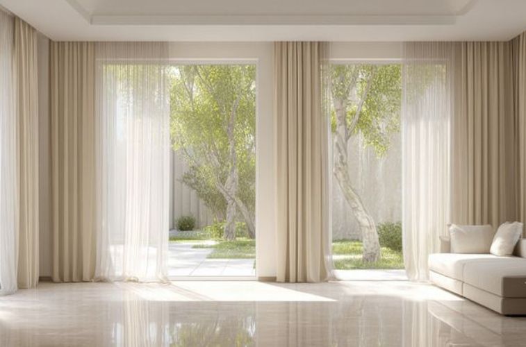 Sheer curtains 1